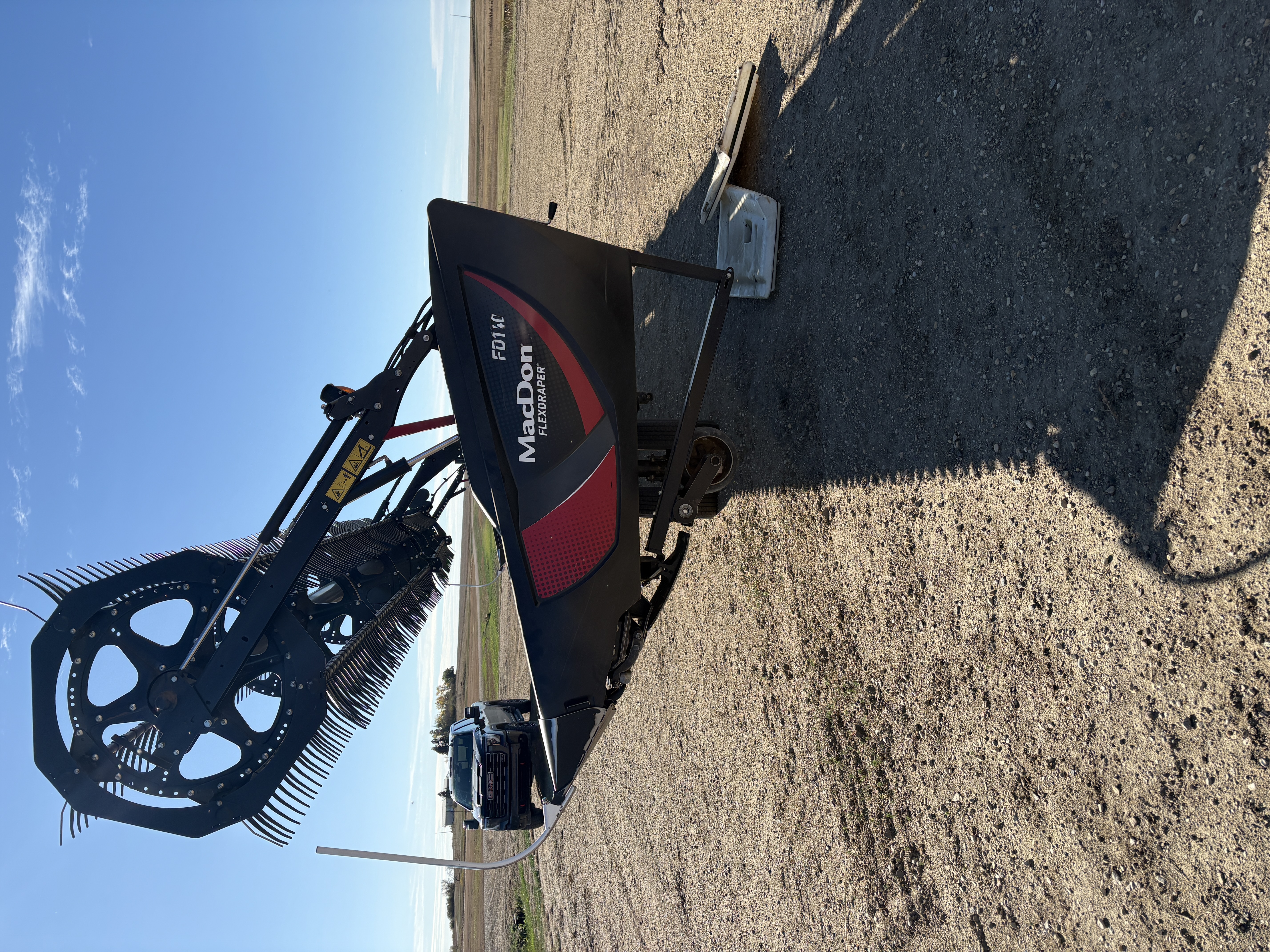 2021 MacDon FD140 Header Draper Flex