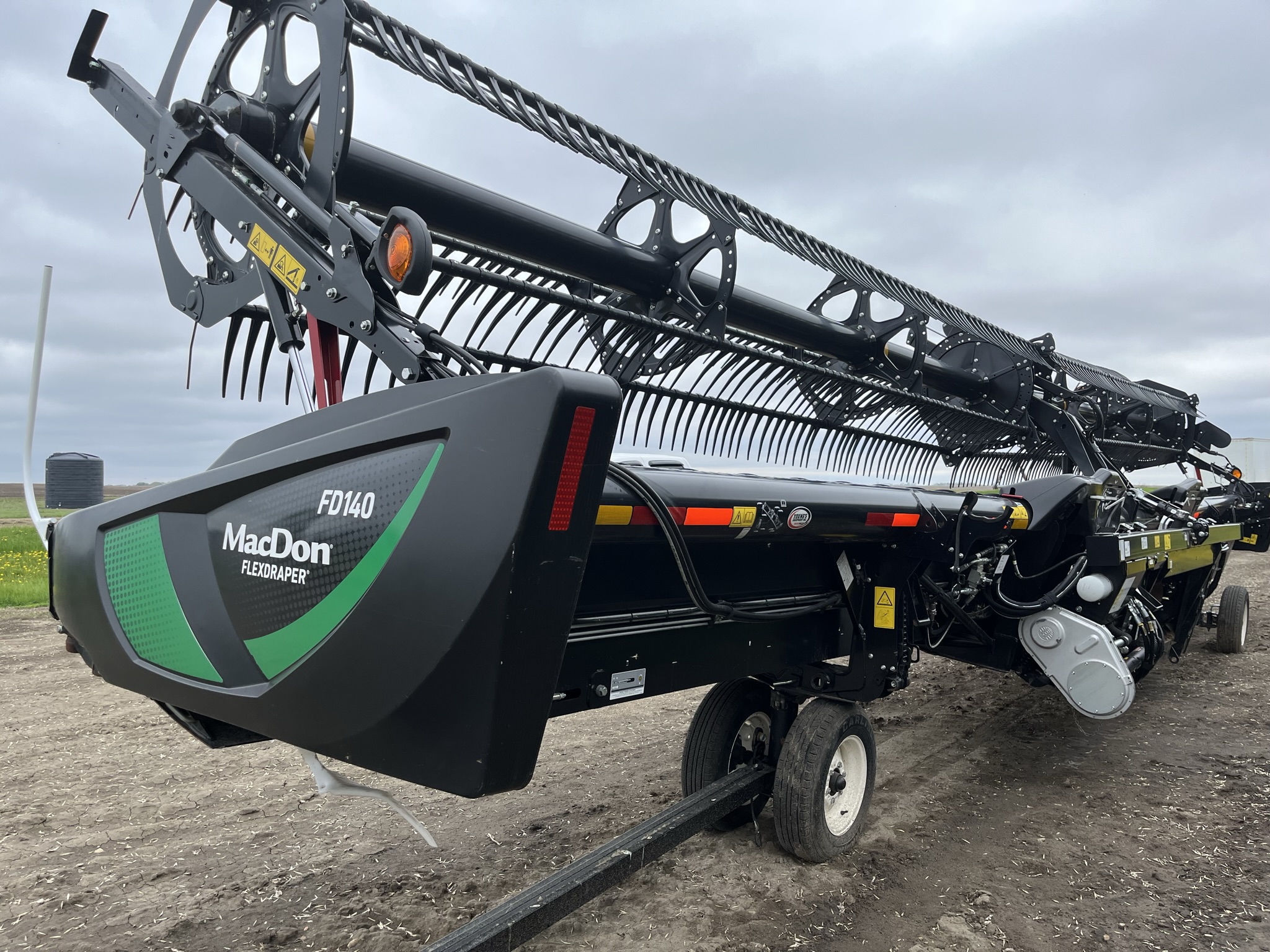 2021 MacDon FD140 DKD Header Draper Flex