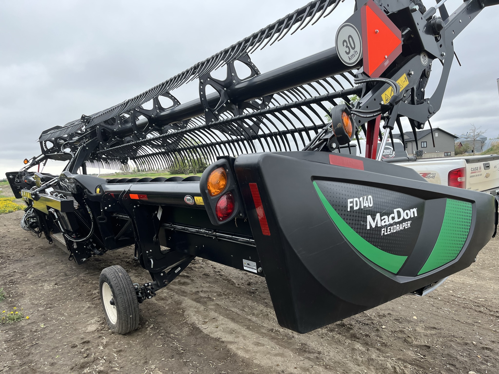 2021 MacDon FD140 DKD Header Draper Flex