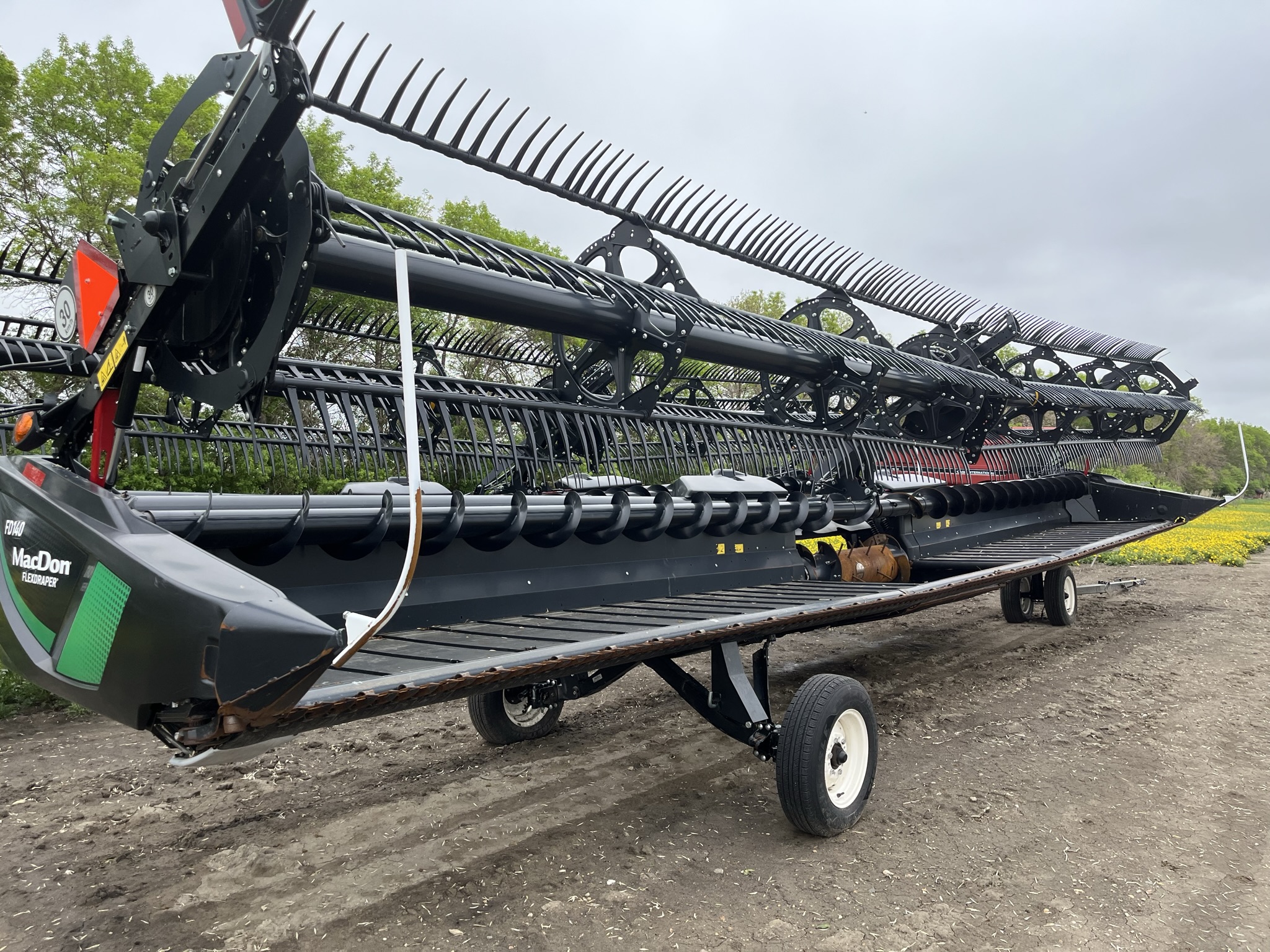 2021 MacDon FD140 DKD Header Draper Flex