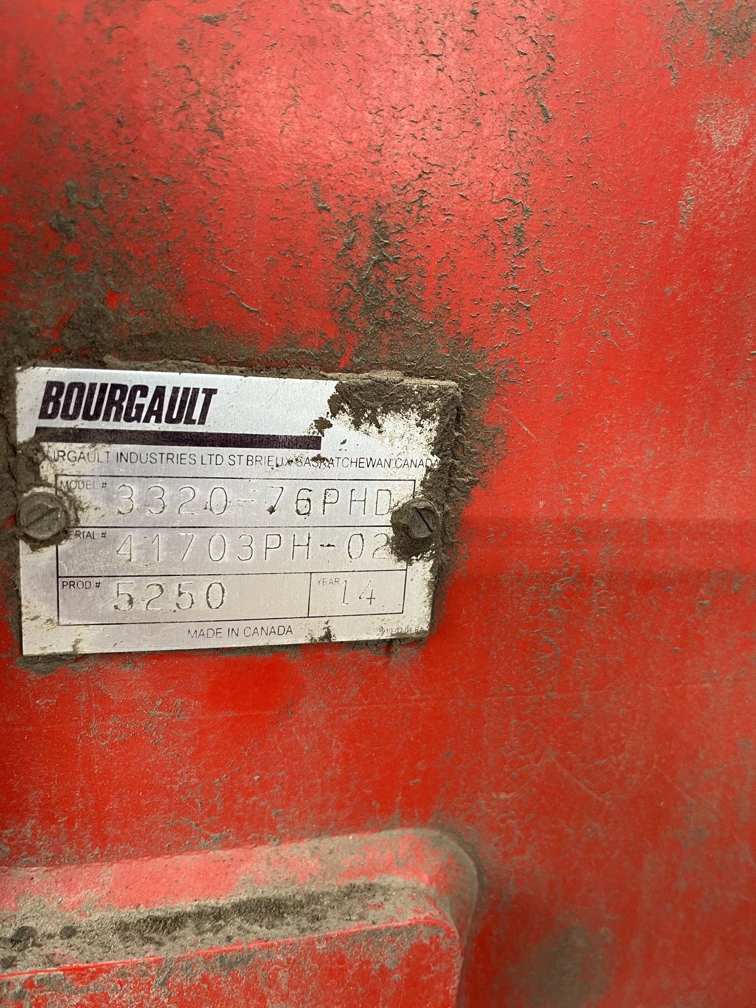 2014 Bourgault 3320-76-10 Air Drill