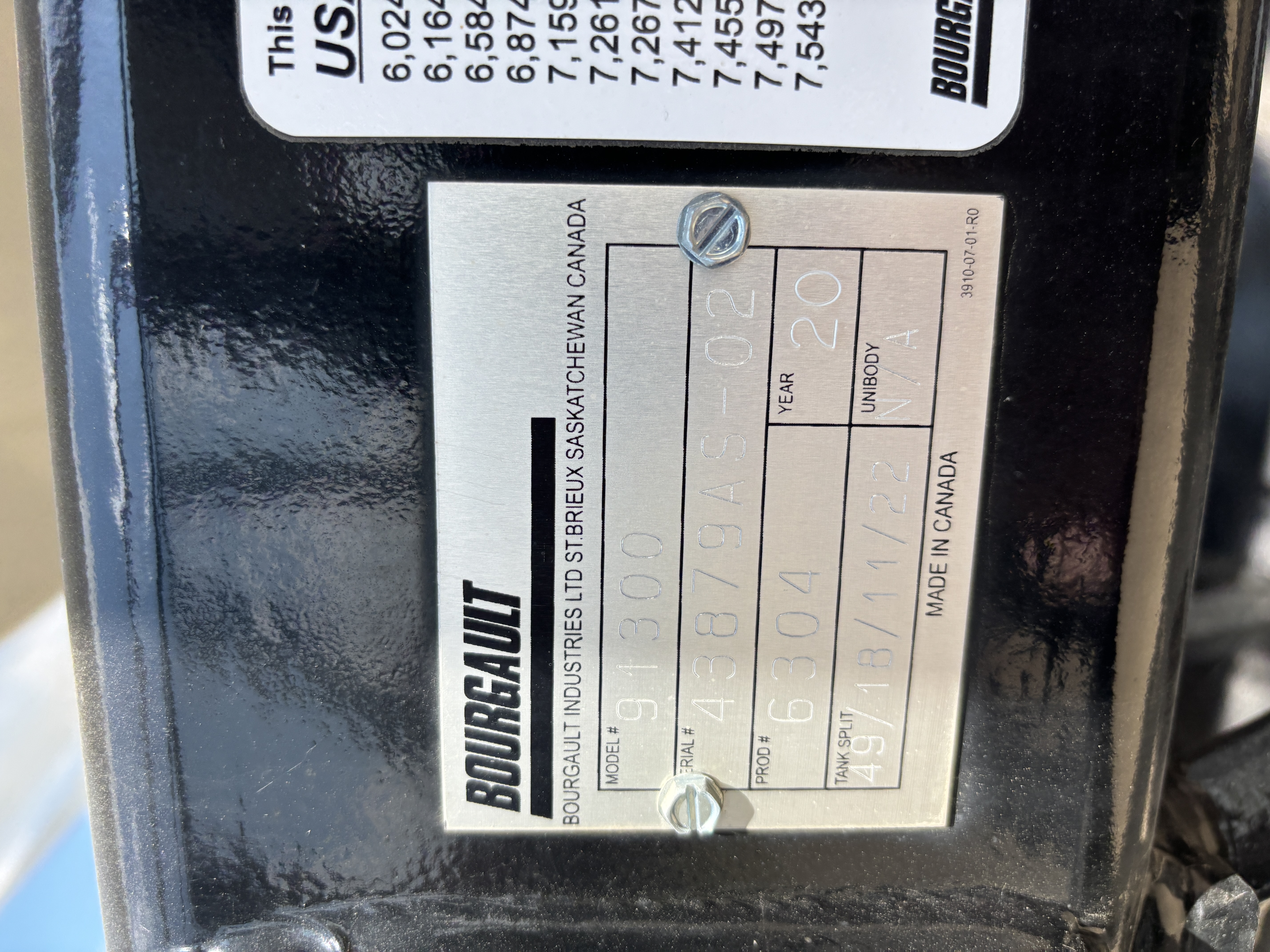 2020 Bourgault 3420-100-10 & 91300 Air Drill