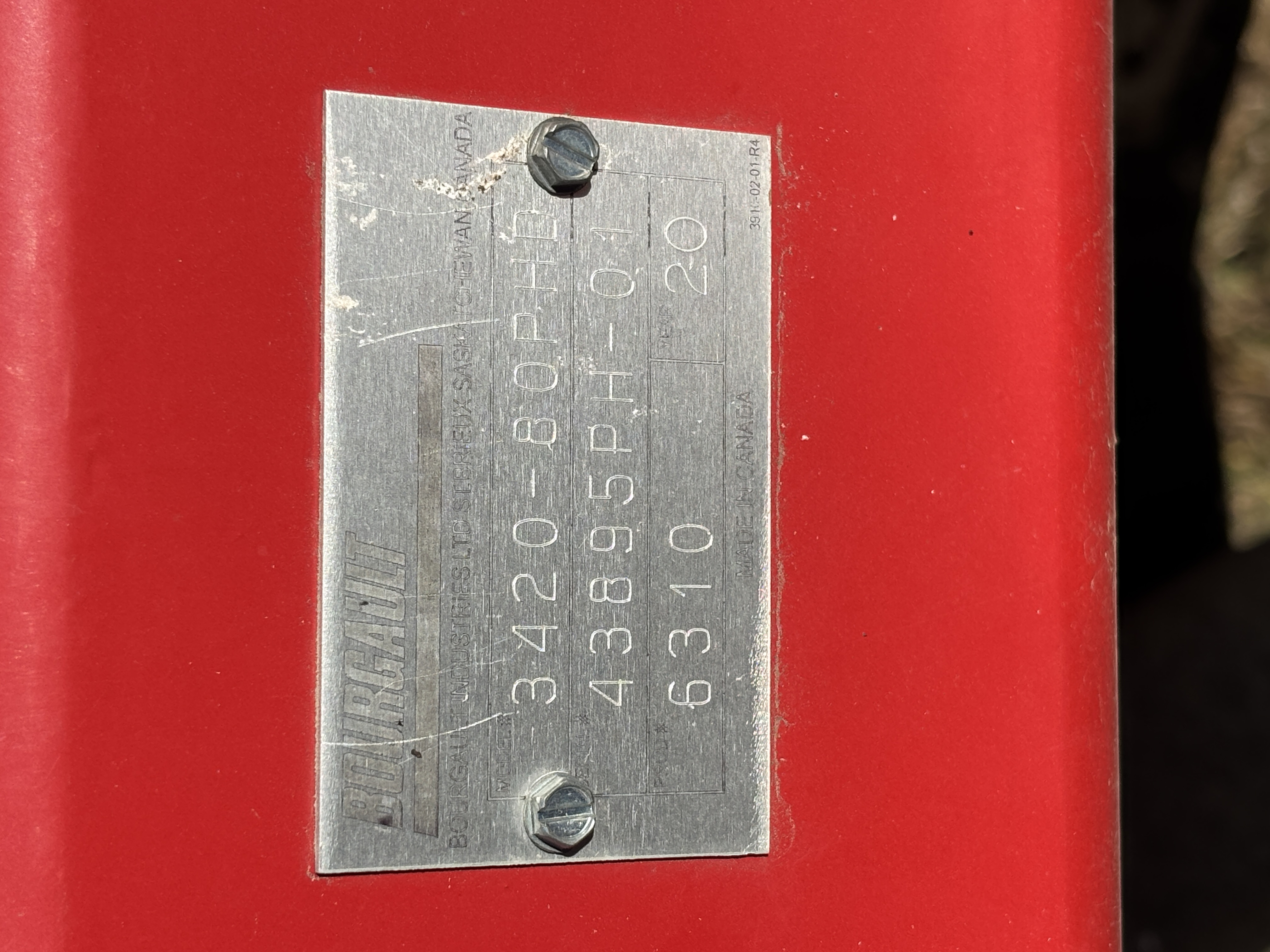 2020 Bourgault 3420-80-12 Air Drill