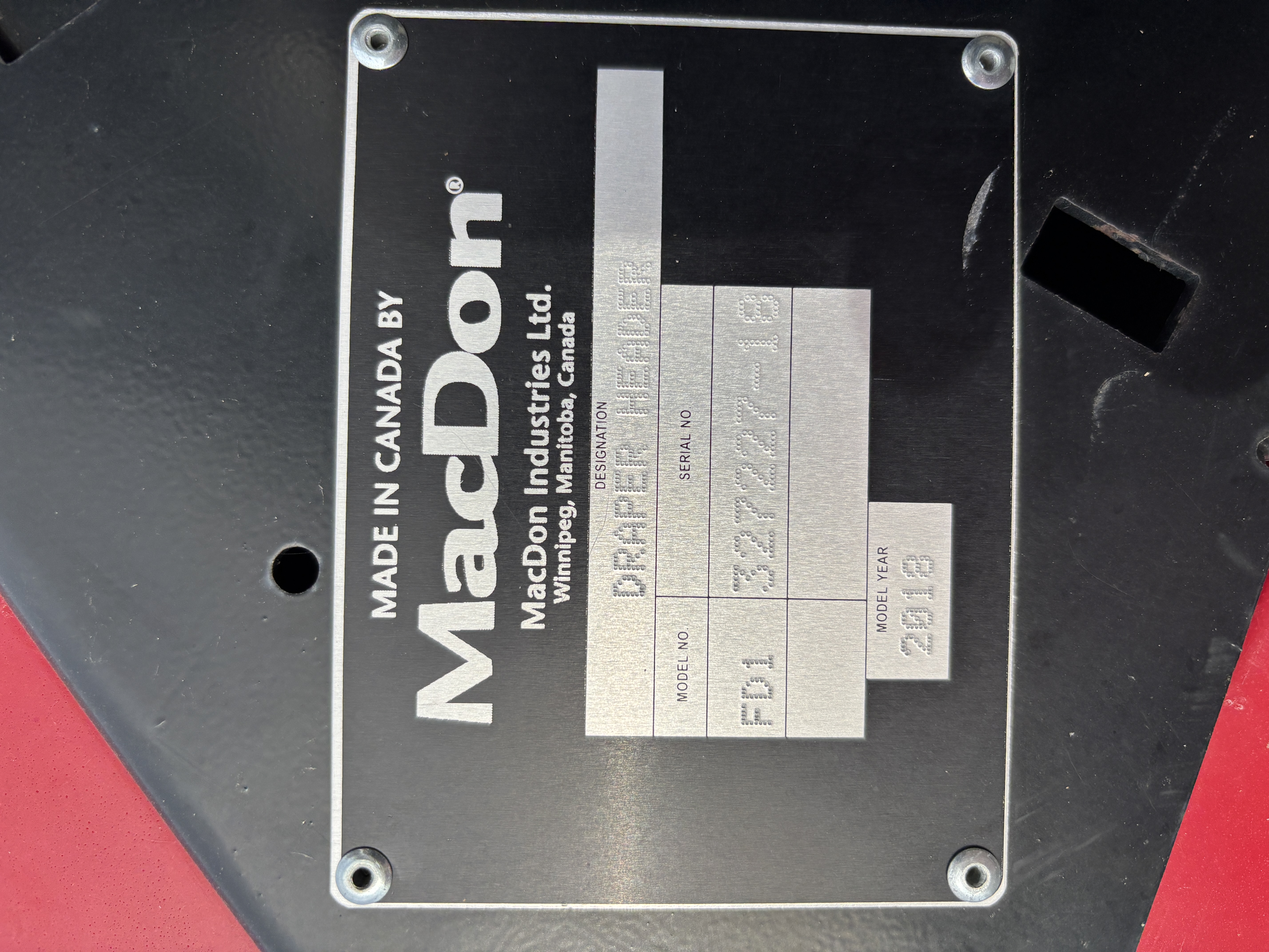 2018 MacDon FD140 Header Draper Flex