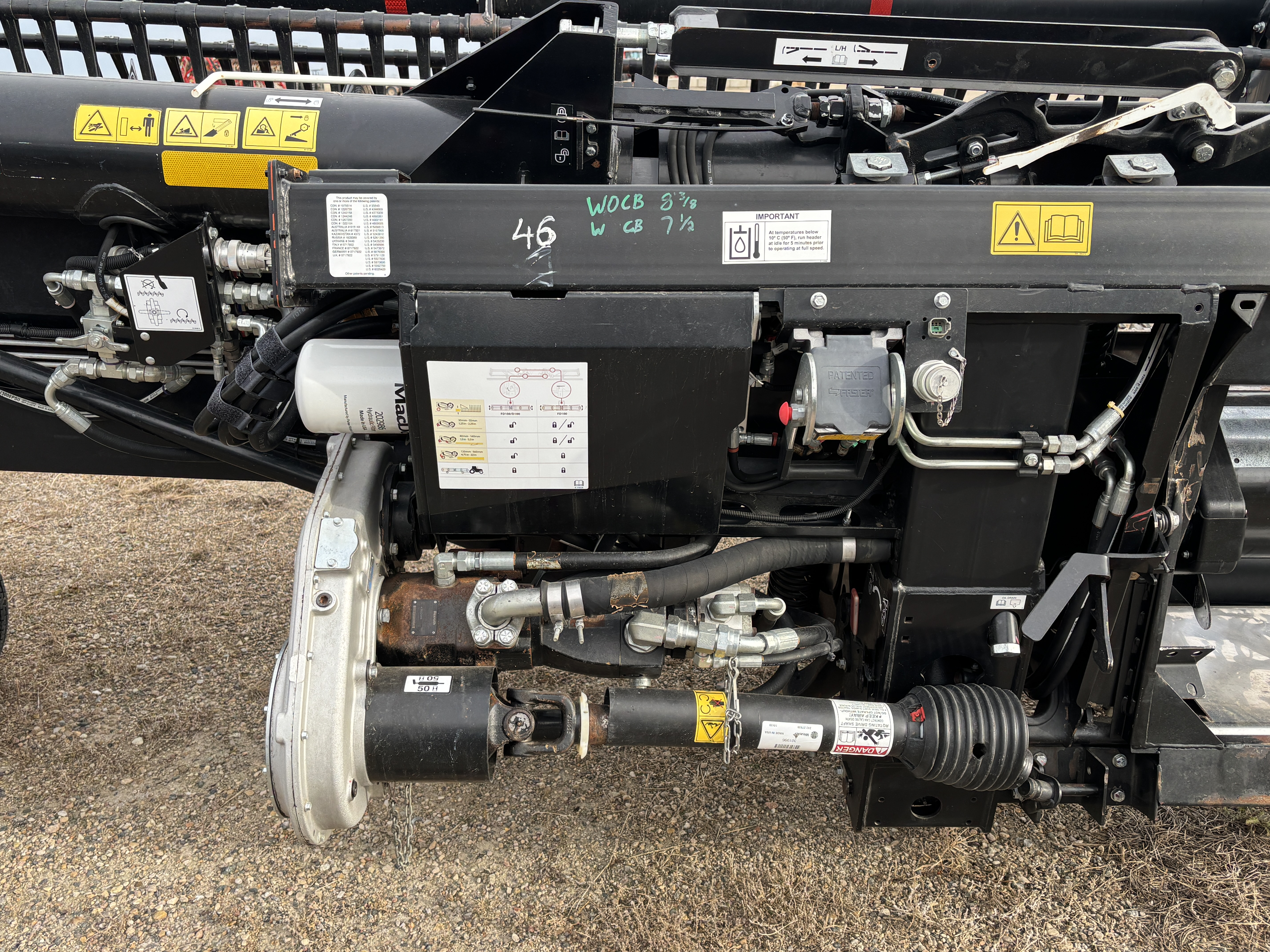 2018 MacDon FD140 Header Draper Flex