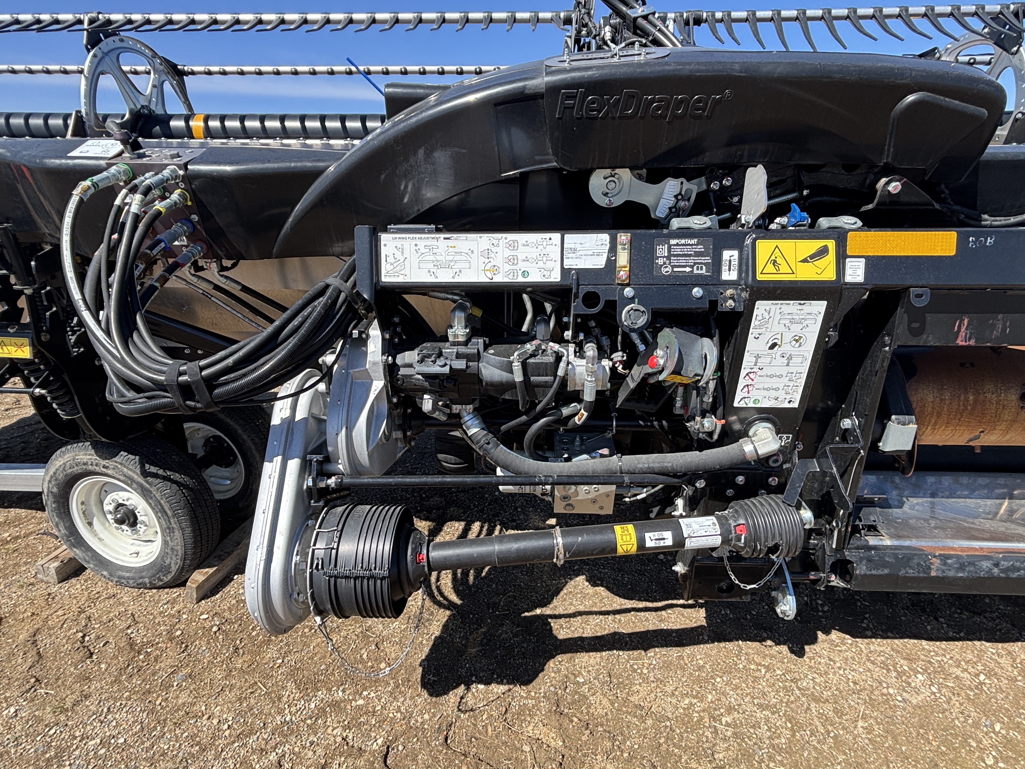 2024 MacDon FD240 Header Draper Flex