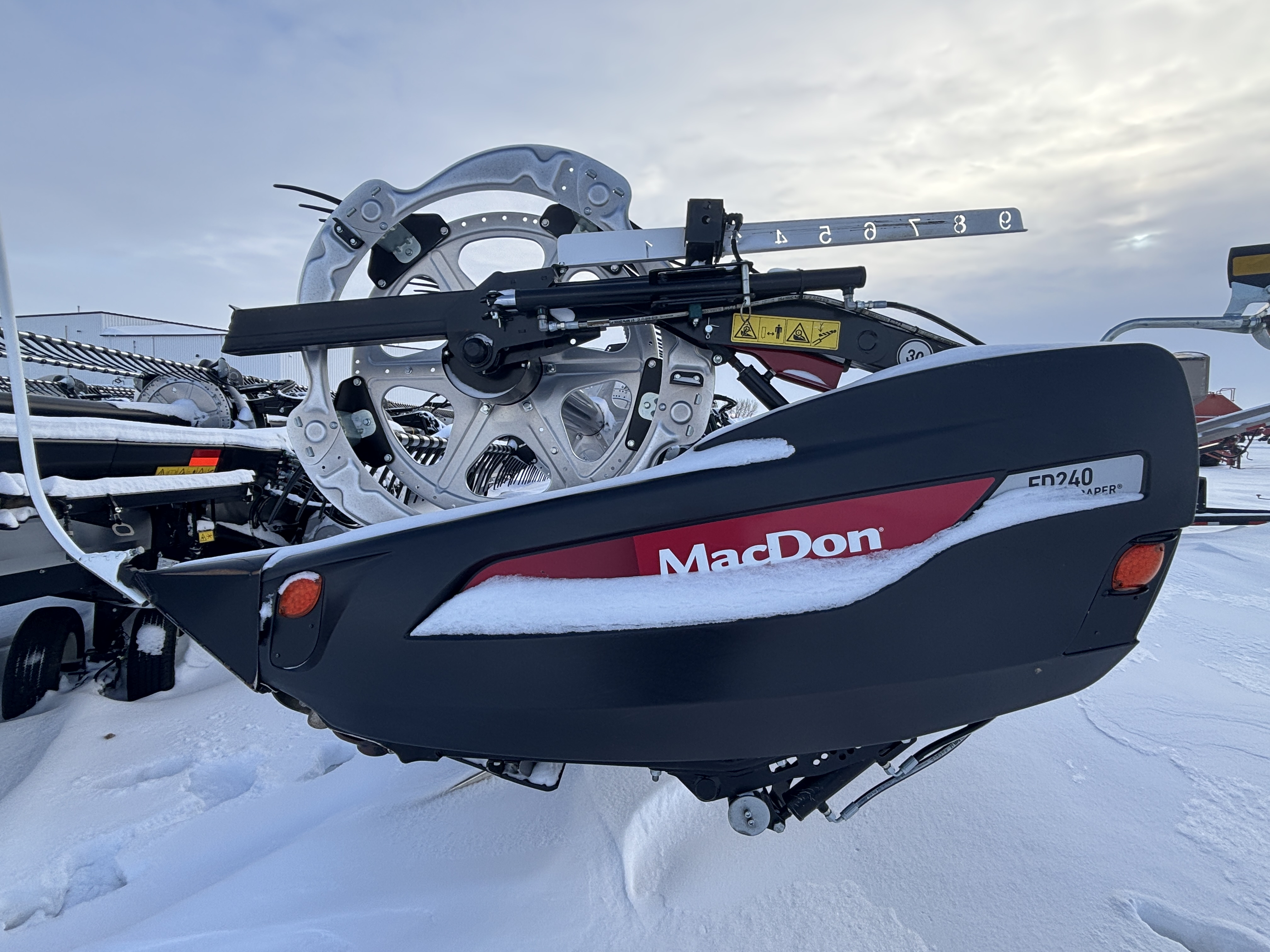 2022 MacDon FD240 Header Draper Flex