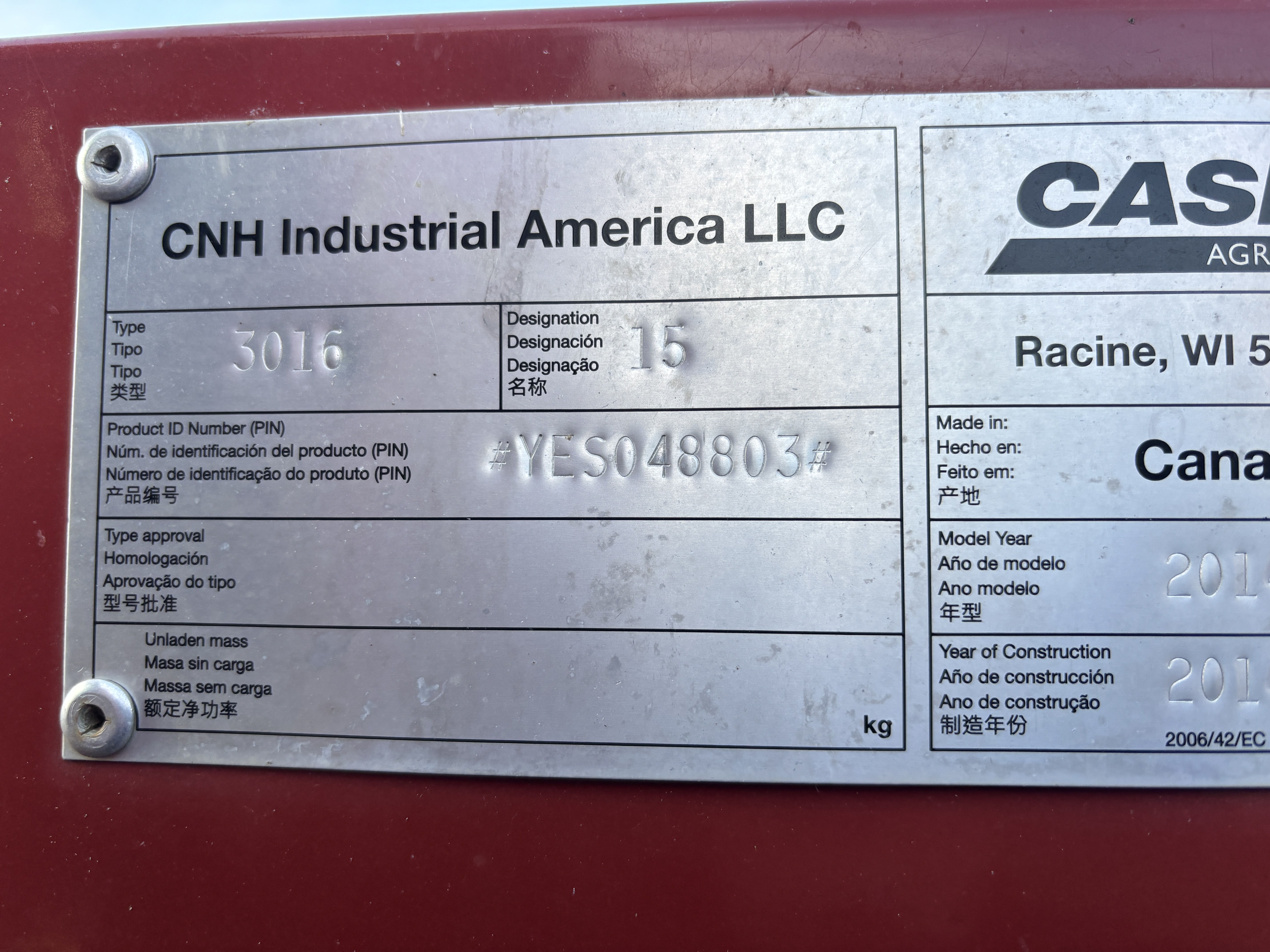 2018 Case IH 9240 Combine