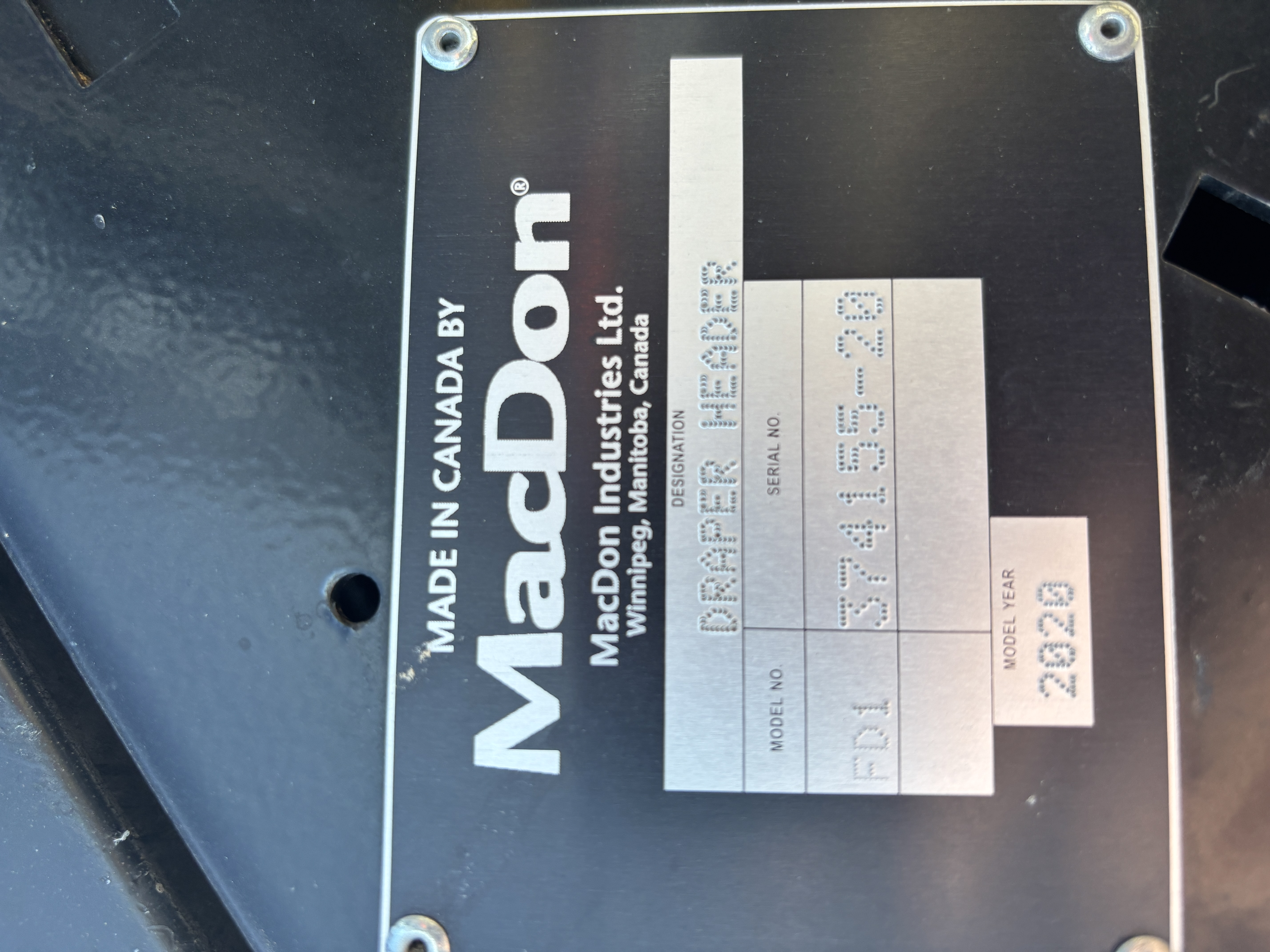 2020 MacDon FD140 Header Draper Flex