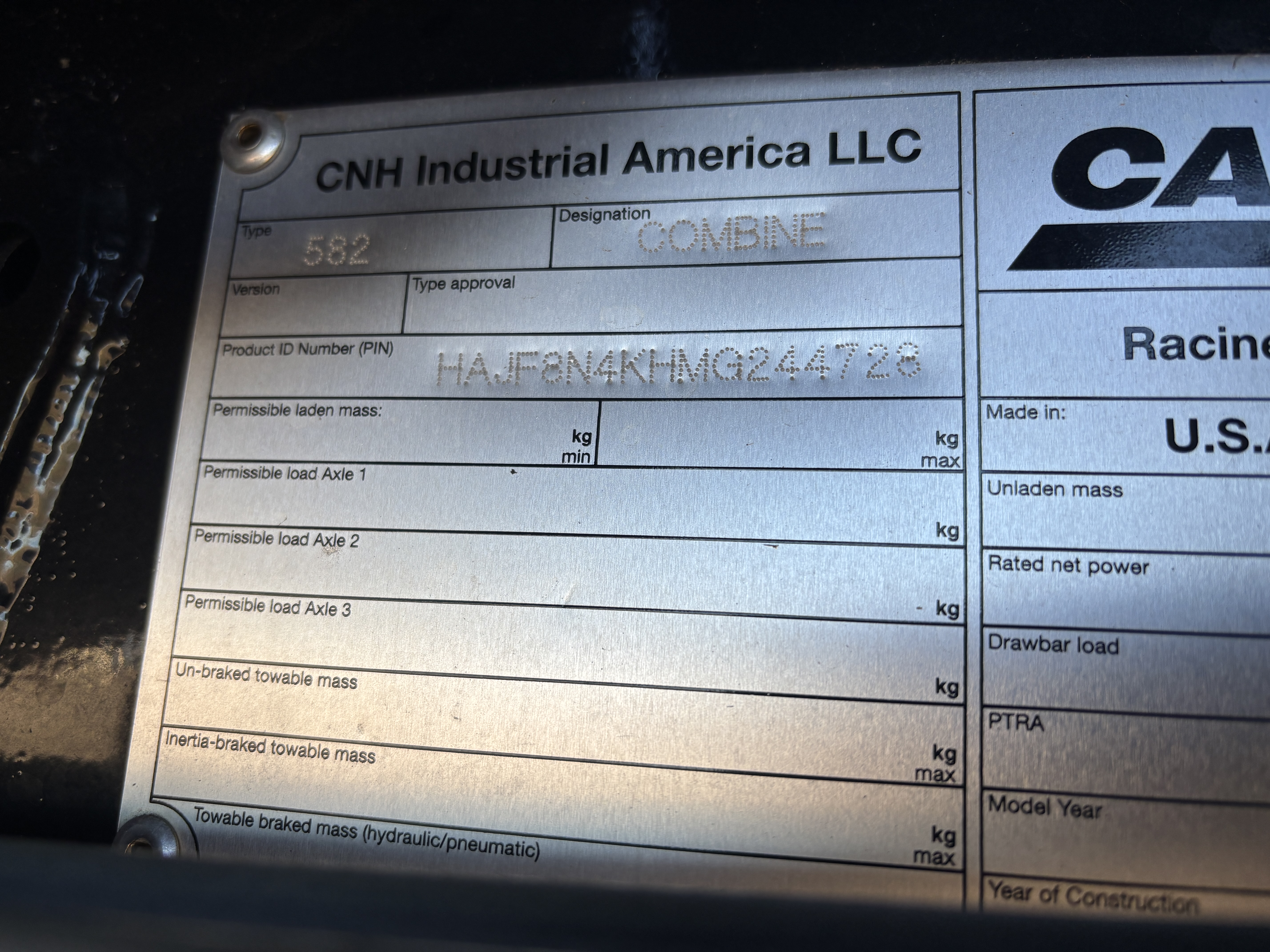 2021 Case IH 8250 Combine