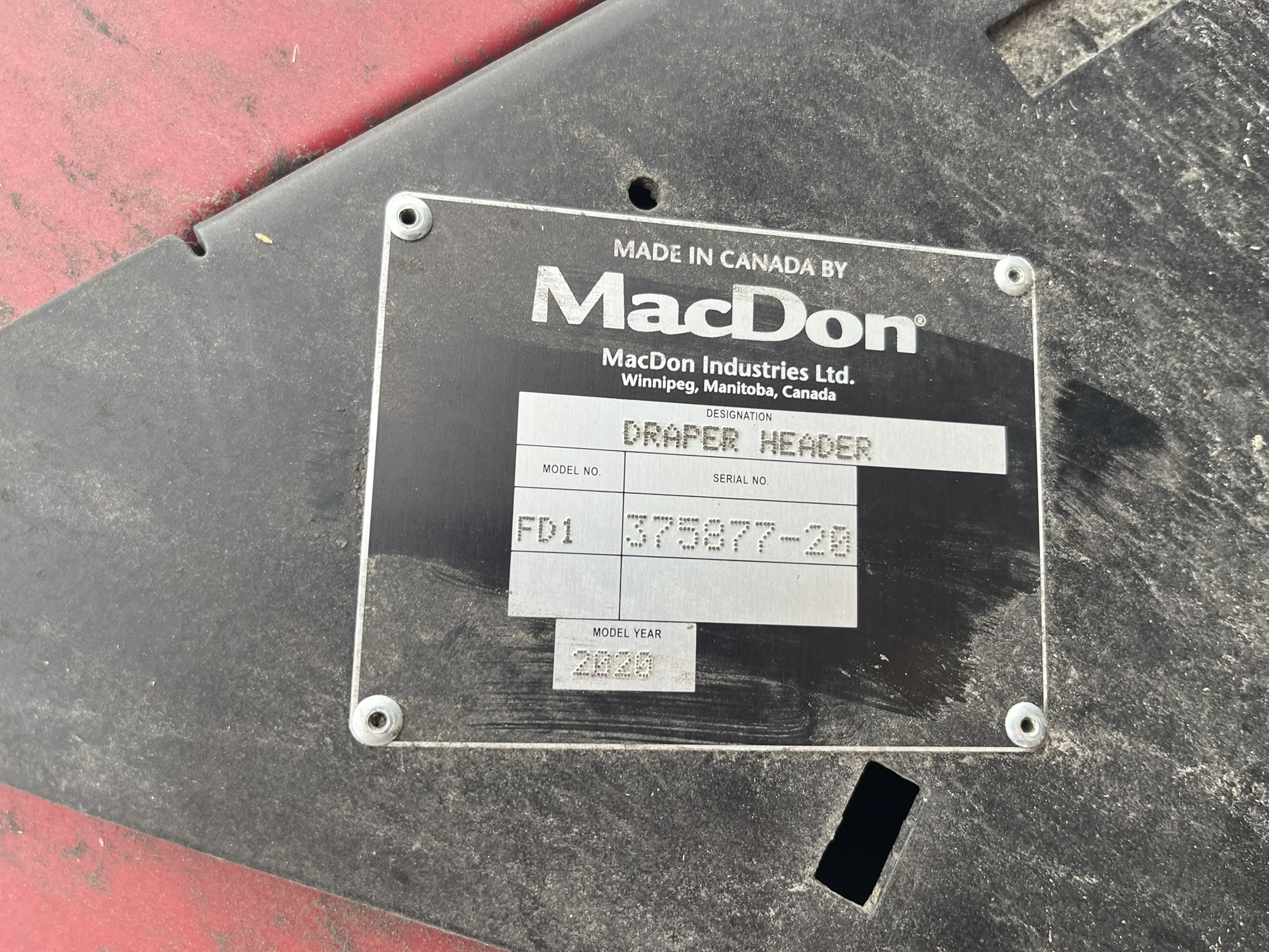 2020 MacDon FD140 Header Draper Flex