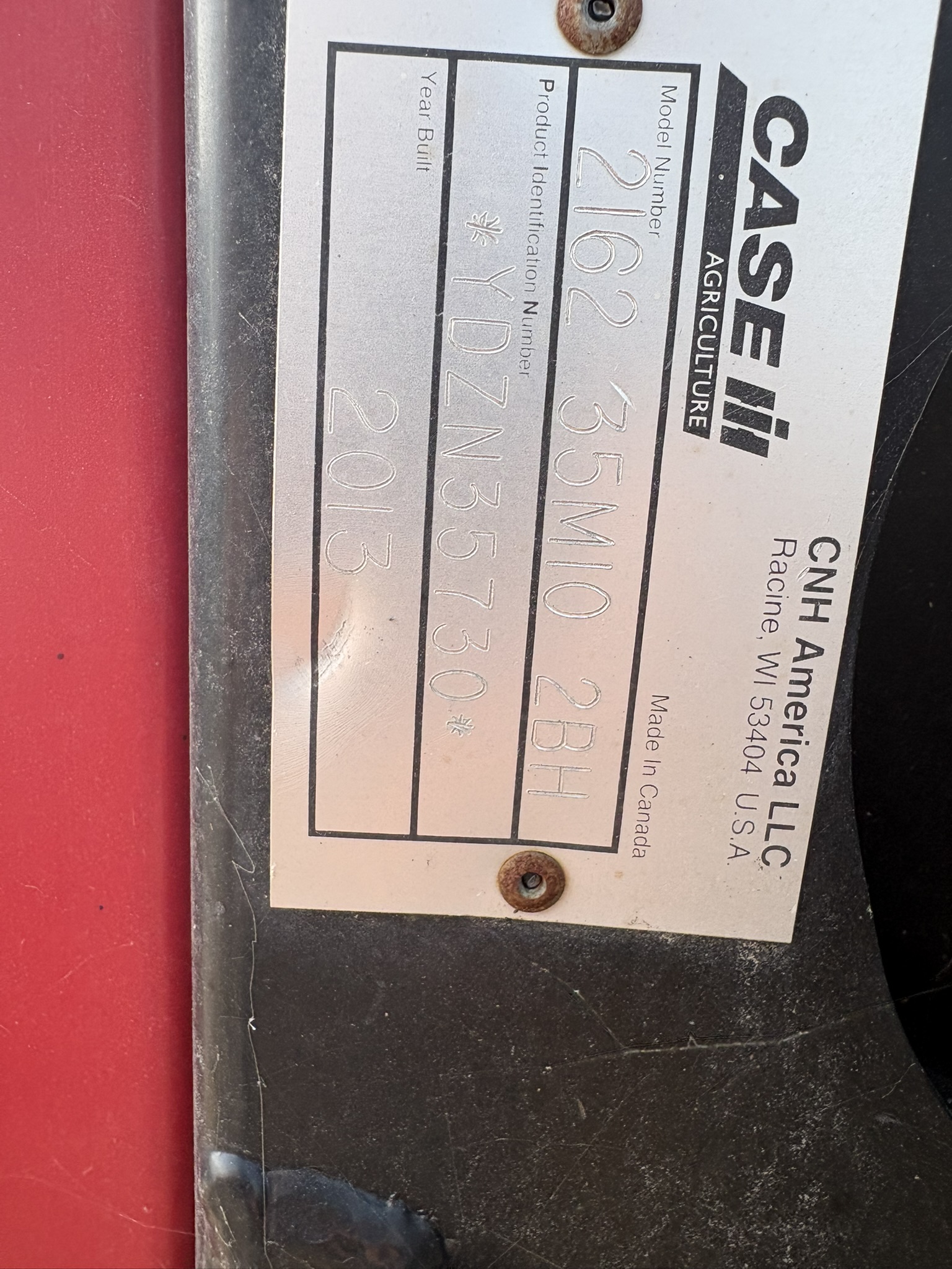 2013 Case IH 2162-35 Header Draper Flex
