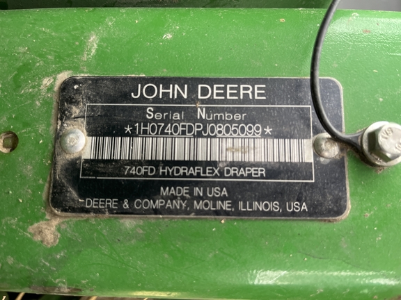 2019 John Deere 740FD Header Combine