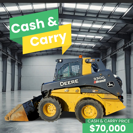 2019 John Deere 330G Skid Steer Loader