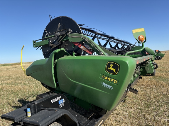 2015 John Deere 645FD Header Combine