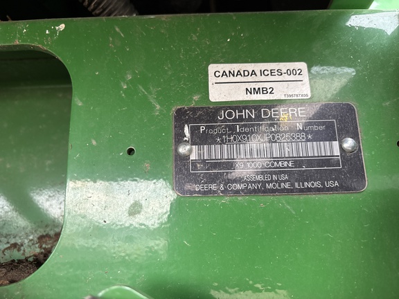 2023 John Deere X9 1000 Combine