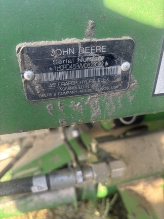 2022 John Deere RD45F Header Combine