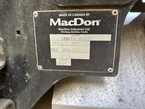 2024 MacDon FD245 Header Combine