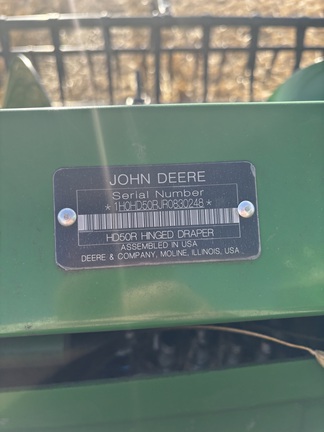 2024 John Deere HD50R Header Combine