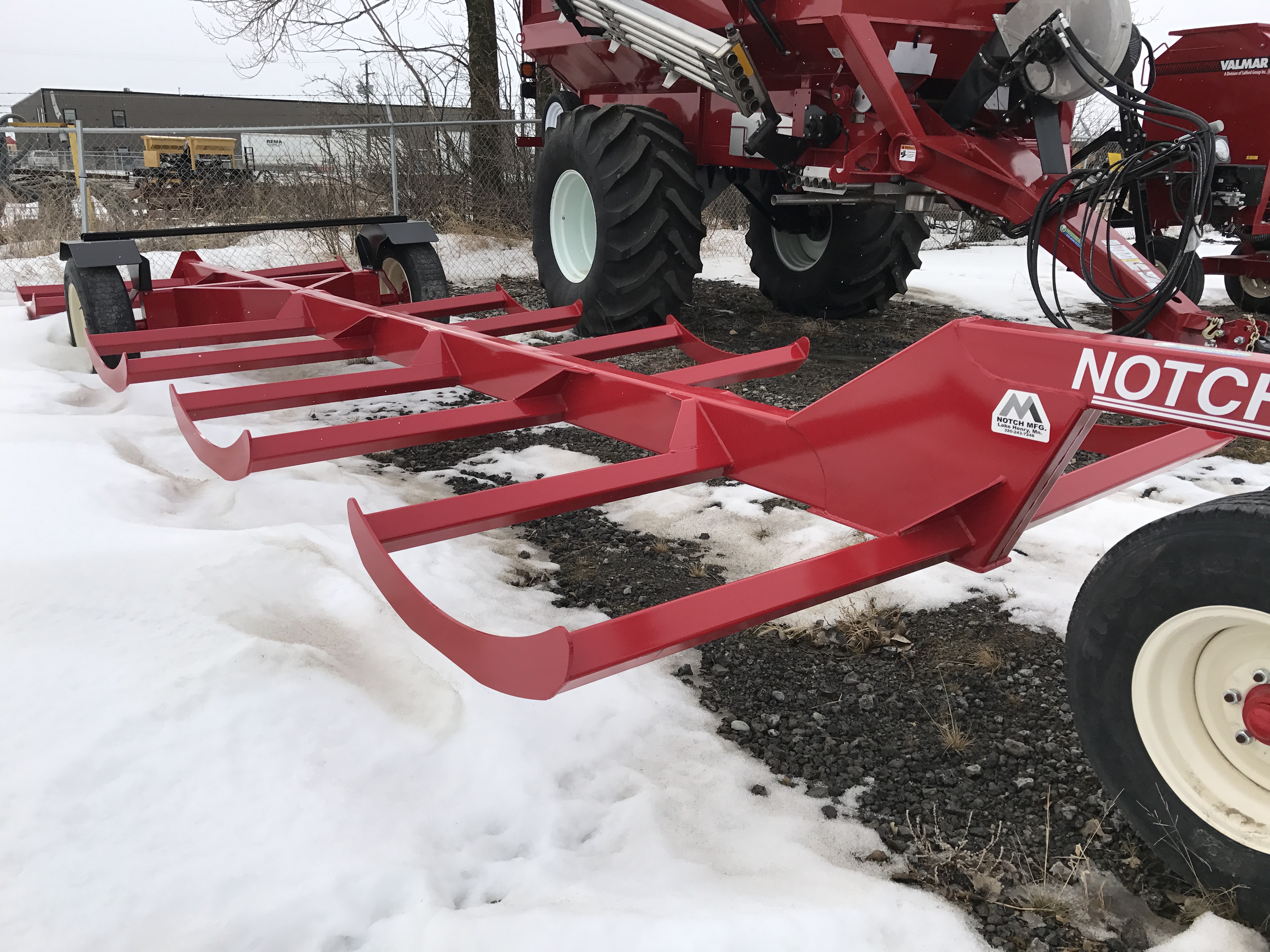 2016 Notch 8 Bale Transport Bale Trailer