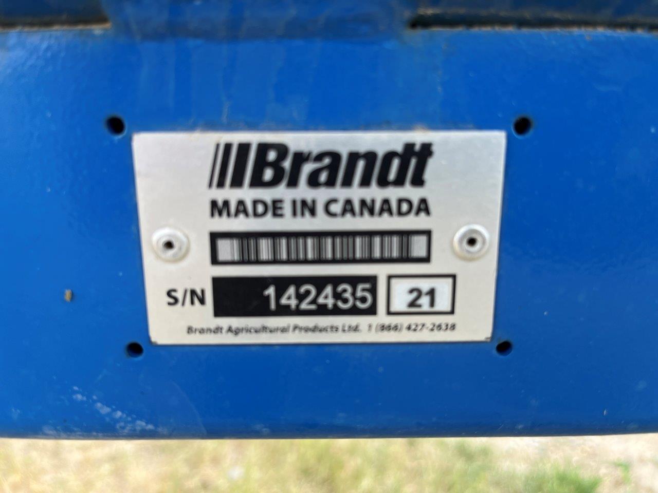 2021 Brandt 16105HP Grain Auger