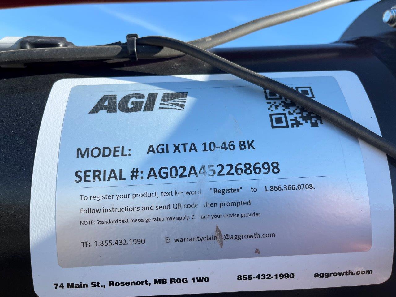 2024 AGI XTA10-46 Grain Auger