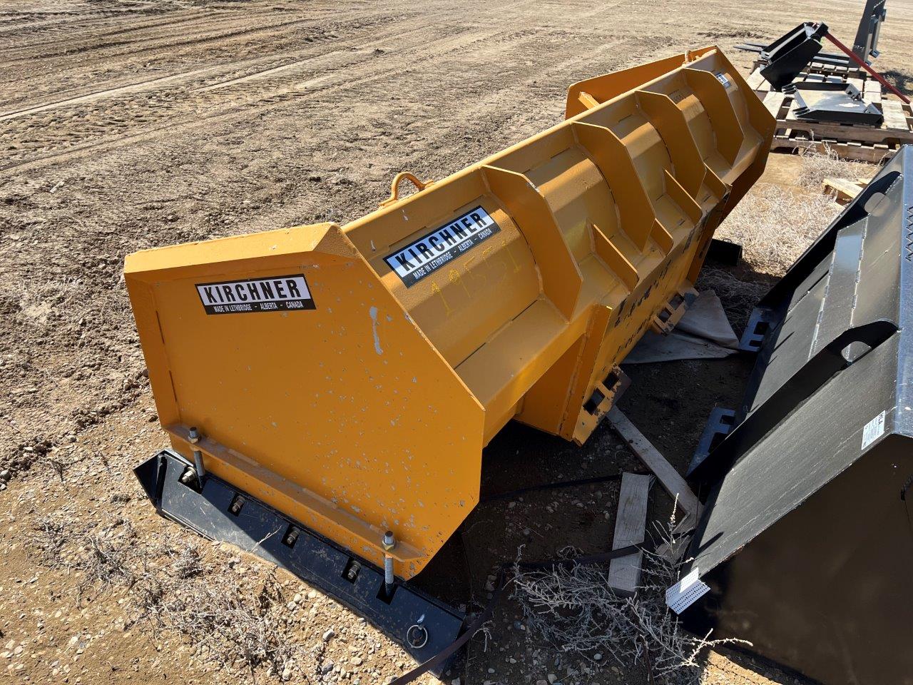 2021 Kirchner 8' Skid Steer Snow Pusher