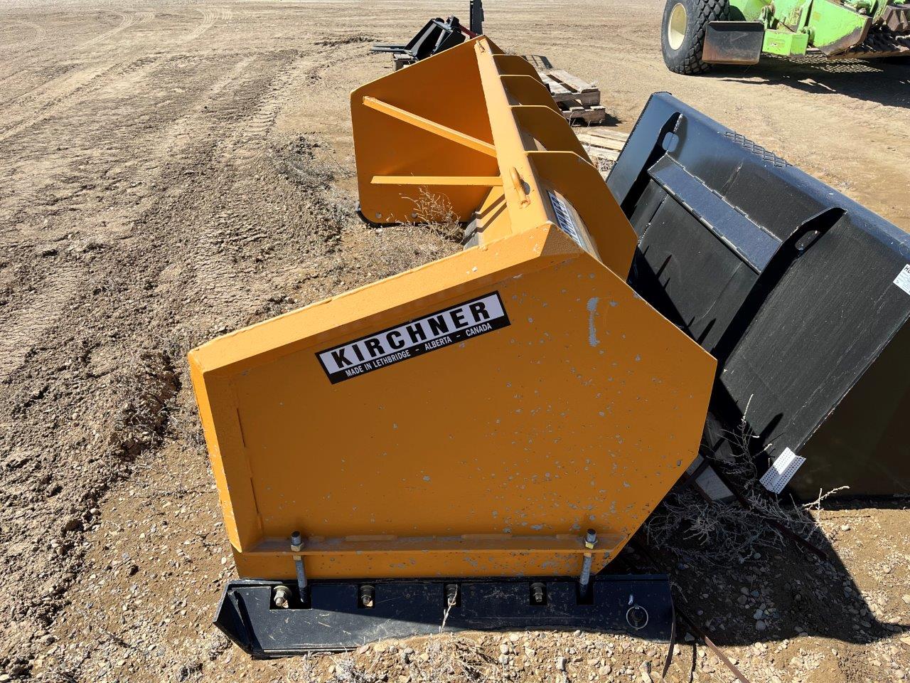 2021 Kirchner 8' Skid Steer Snow Pusher