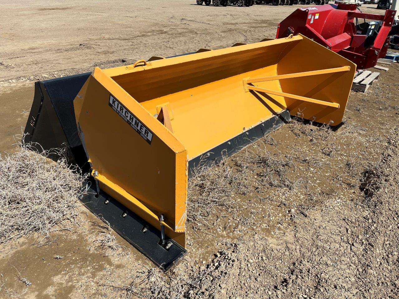 2021 Kirchner 8' Skid Steer Snow Pusher