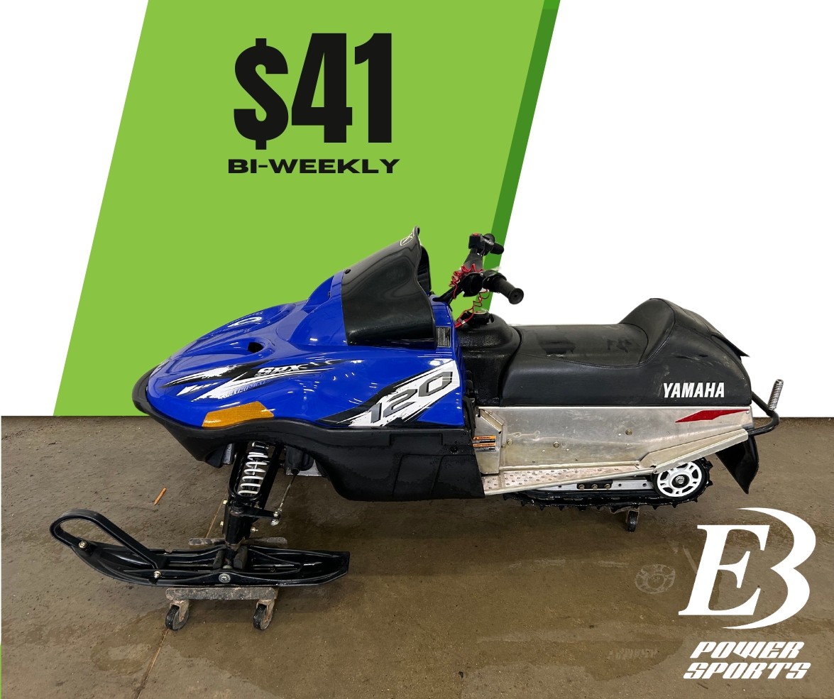 2012 Yamaha SRX 120 Snowmobile