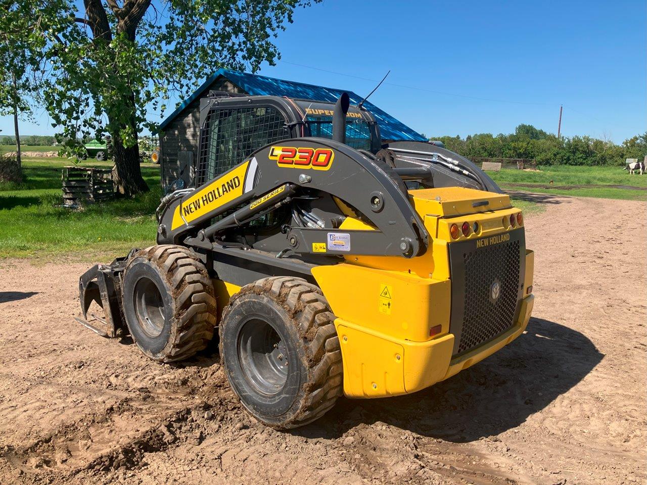 2018 New Holland L230 Skid Steer Loader