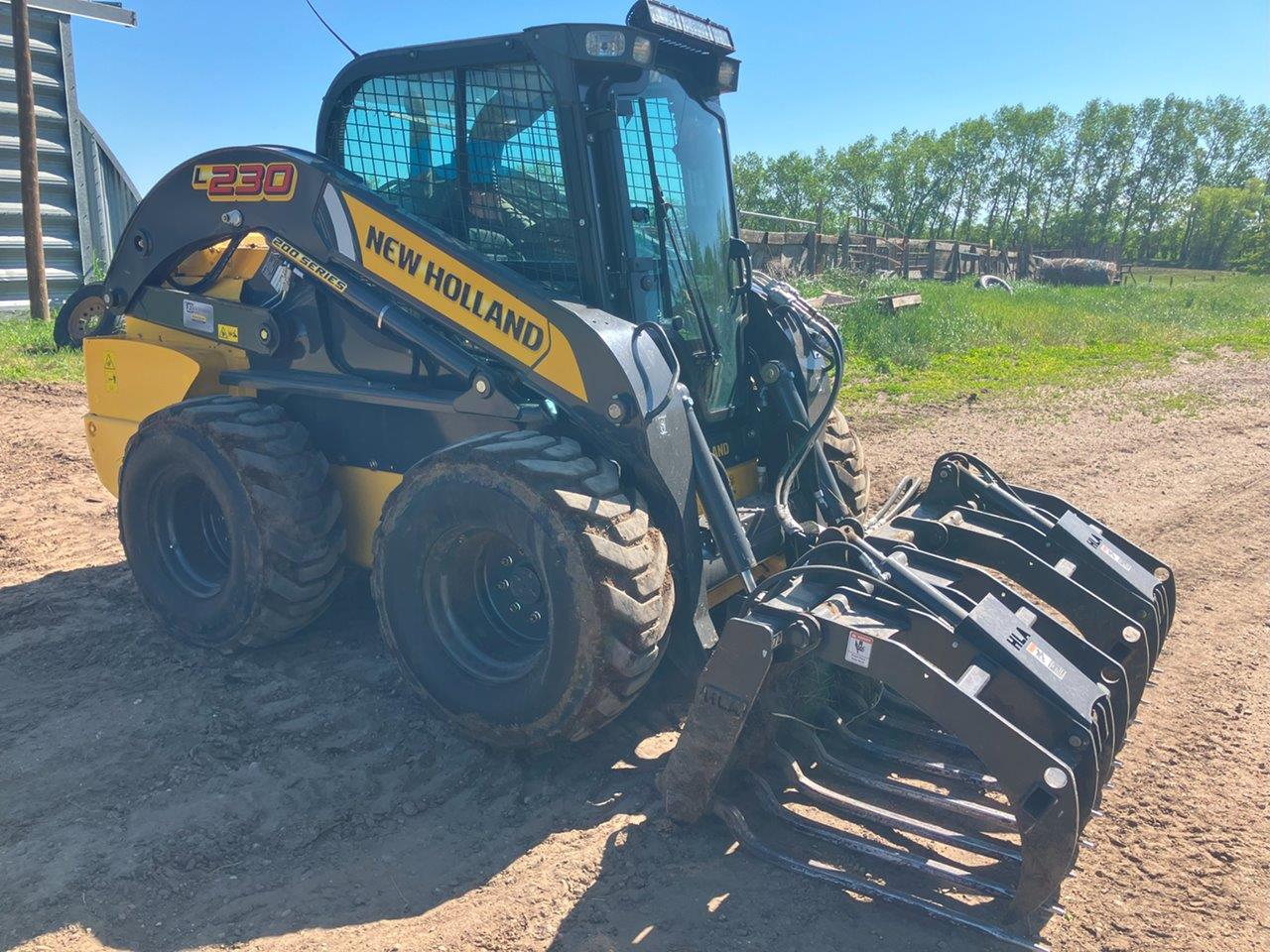 2018 New Holland L230 Skid Steer Loader