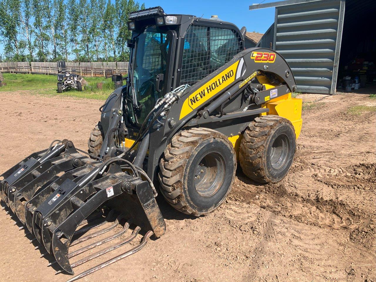 2018 New Holland L230 Skid Steer Loader