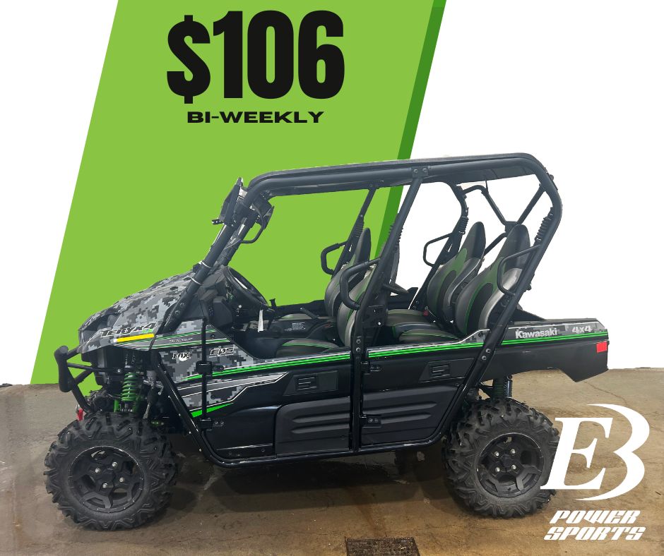 2018 Kawasaki Teryx 4 LE Side by Side