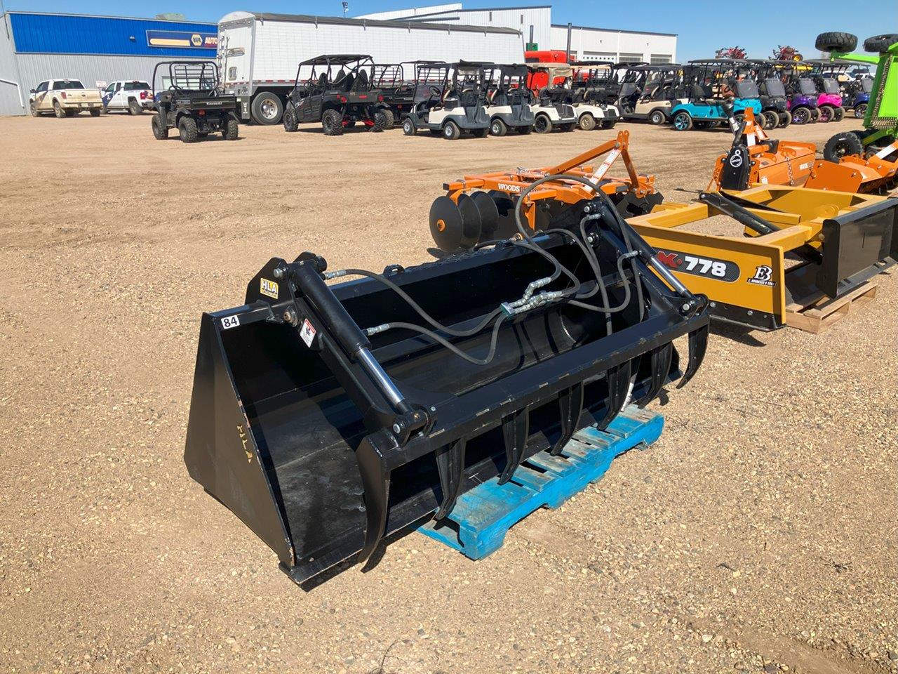2024 HLA SB84GRS72 S/S Mount Bucket