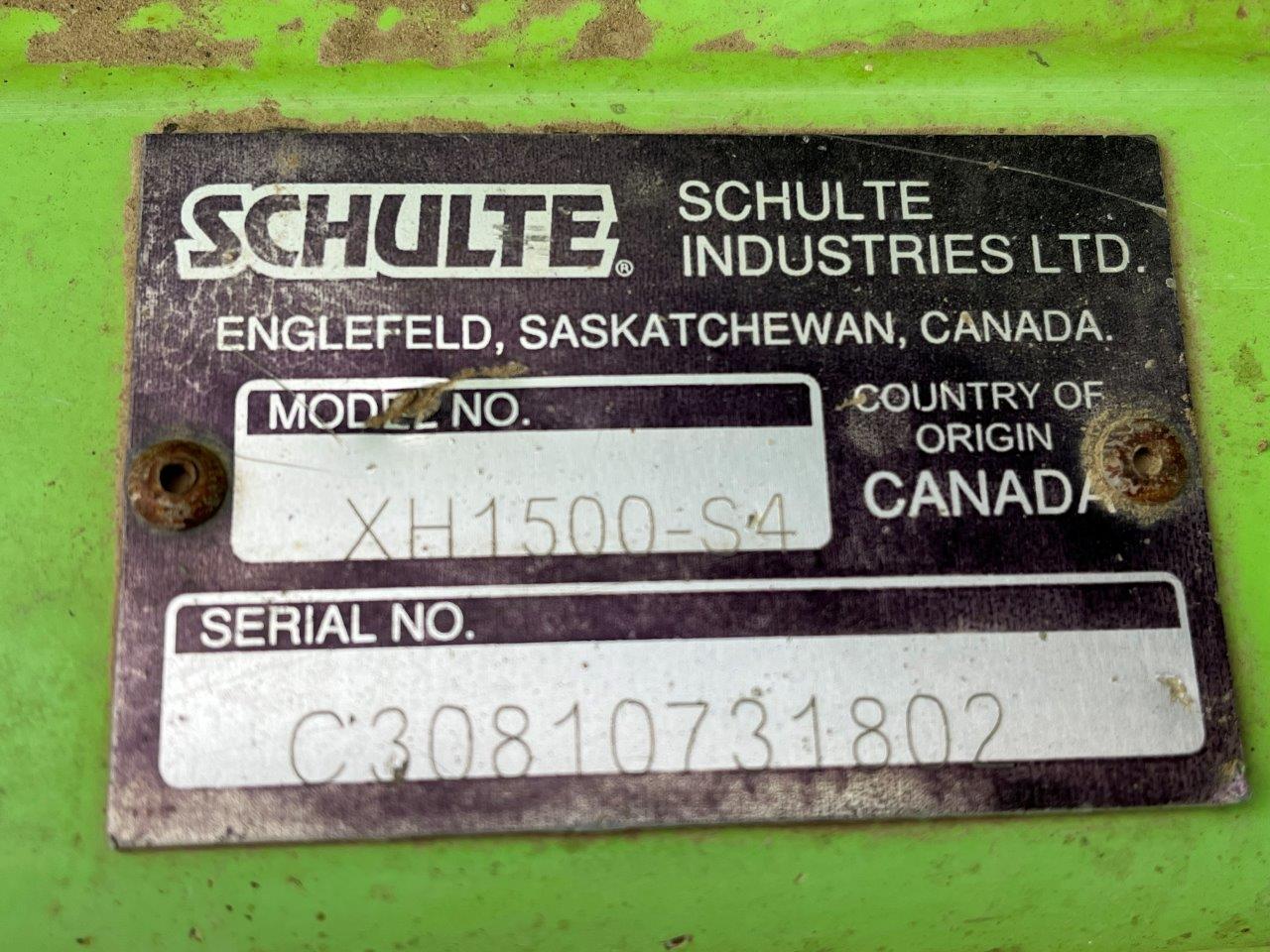 2018 Schulte XH1500-S4 Mower/Rotary Cutter