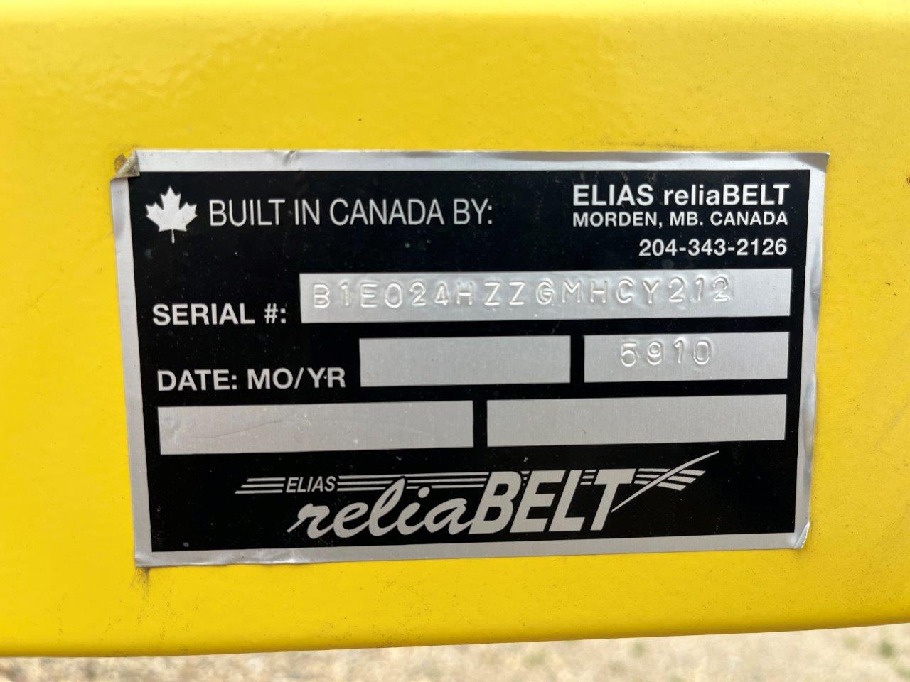 2015 reliaBELT 20" DriveOver Belt Conveyor