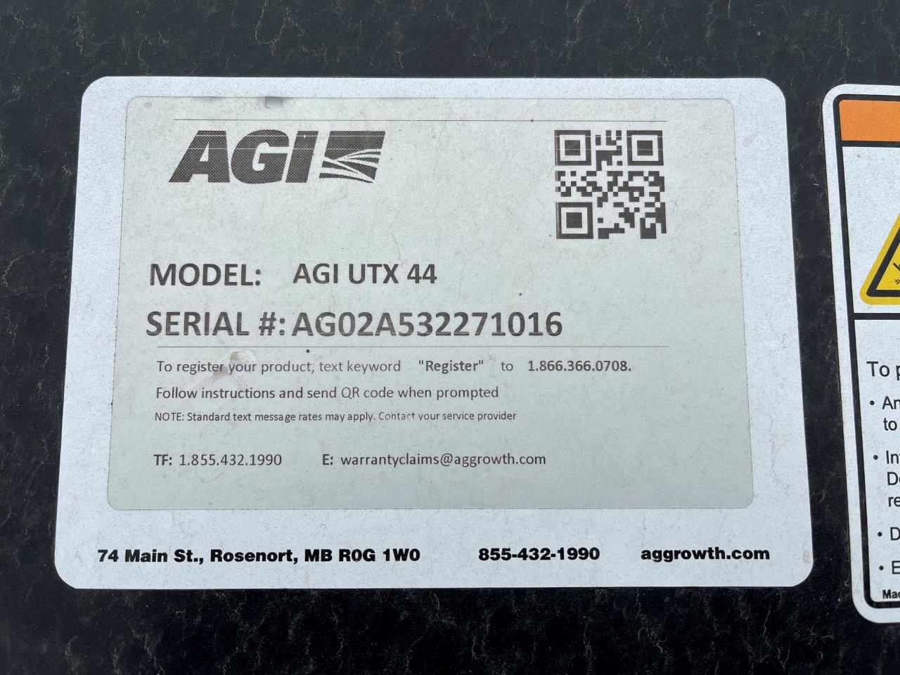 2023 AGI UTX-44 Grain Auger