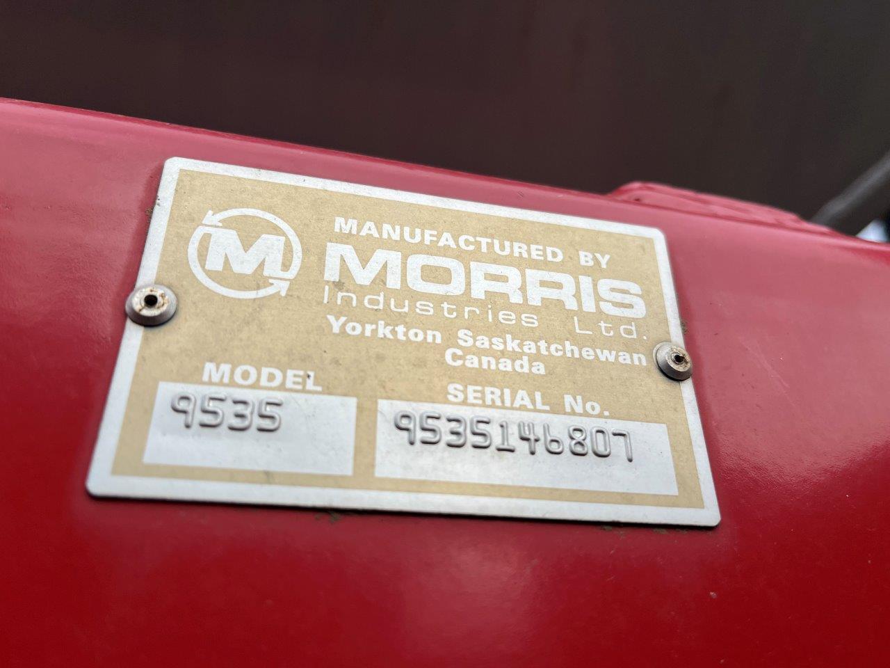 2014 Morris C2 CONTOUR 71' 12" w/ 9535 ICT Air Drill