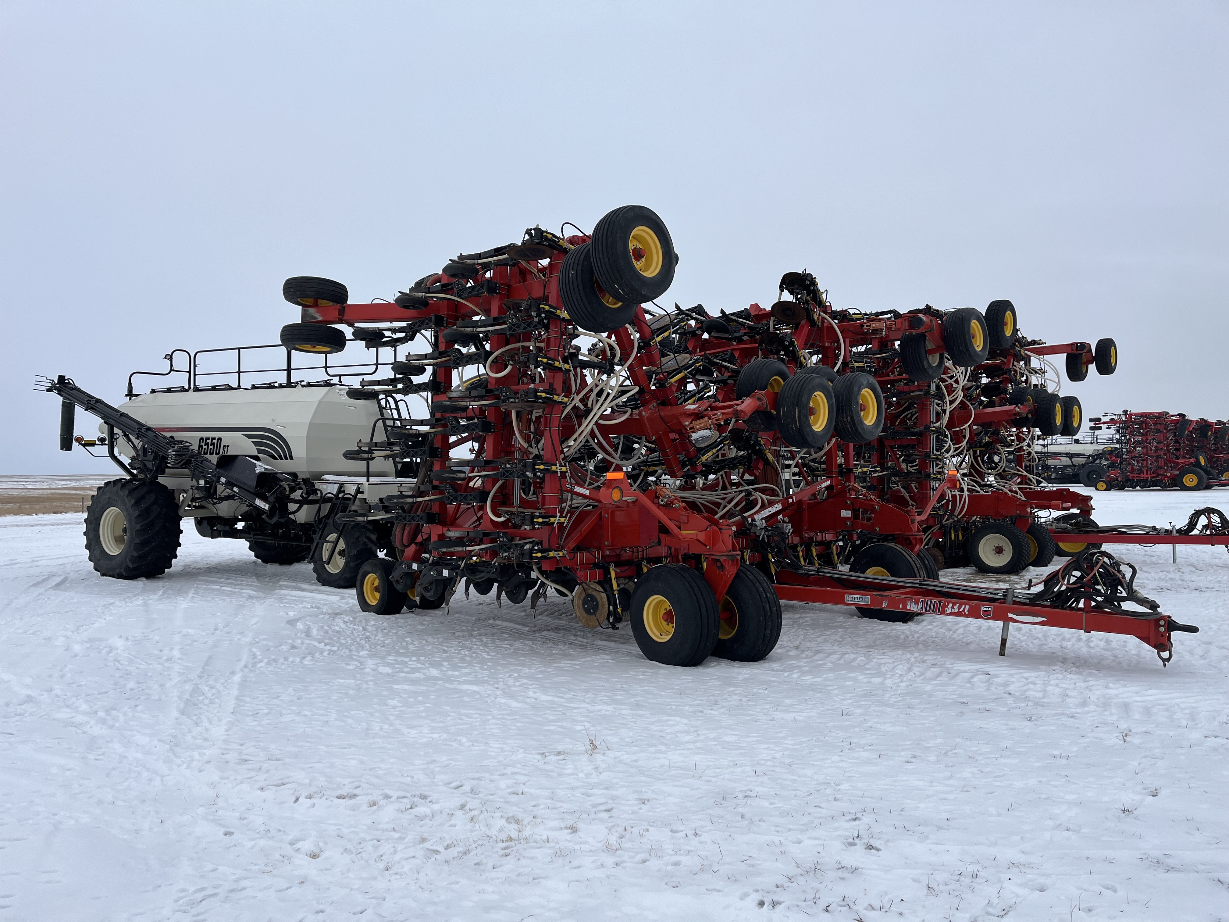 2013 Bourgault 3320QDA 60'10" w/ 6550ST Air Drill