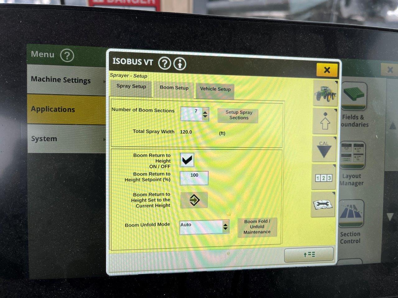 2009 John Deere 4930 Sprayer/High Clearance