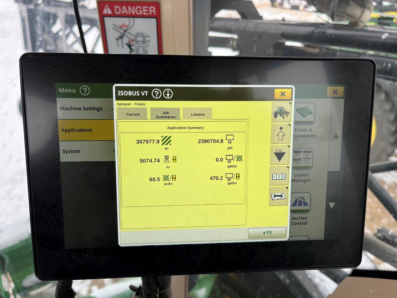 2009 John Deere 4930 Sprayer/High Clearance