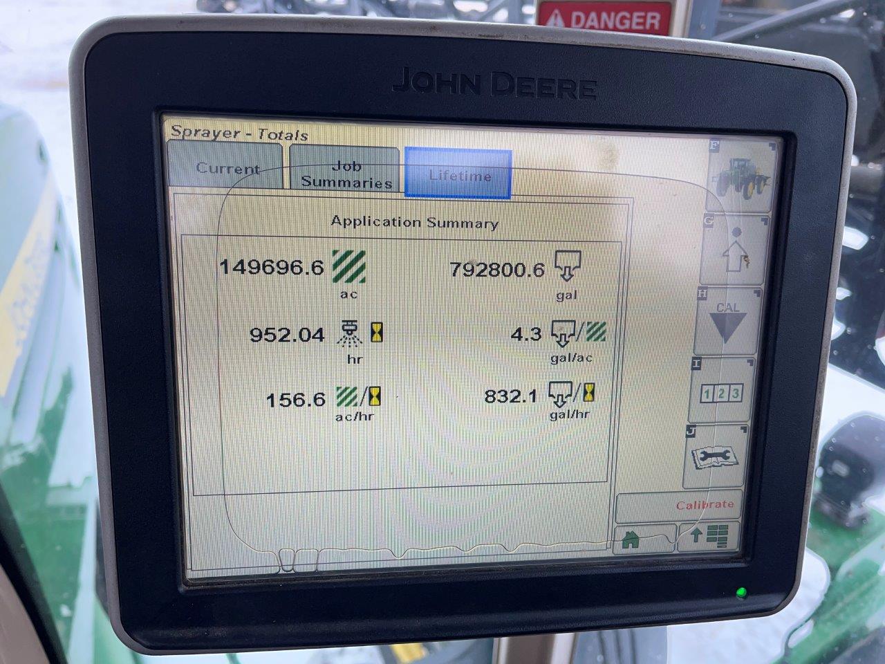 2014 John Deere 4730 Sprayer/High Clearance