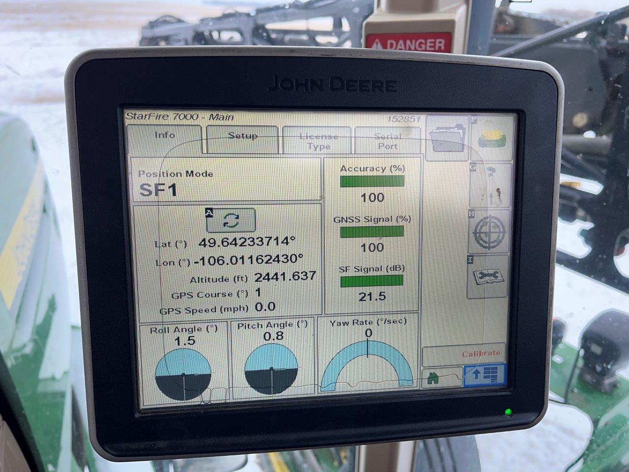 2014 John Deere 4730 Sprayer/High Clearance