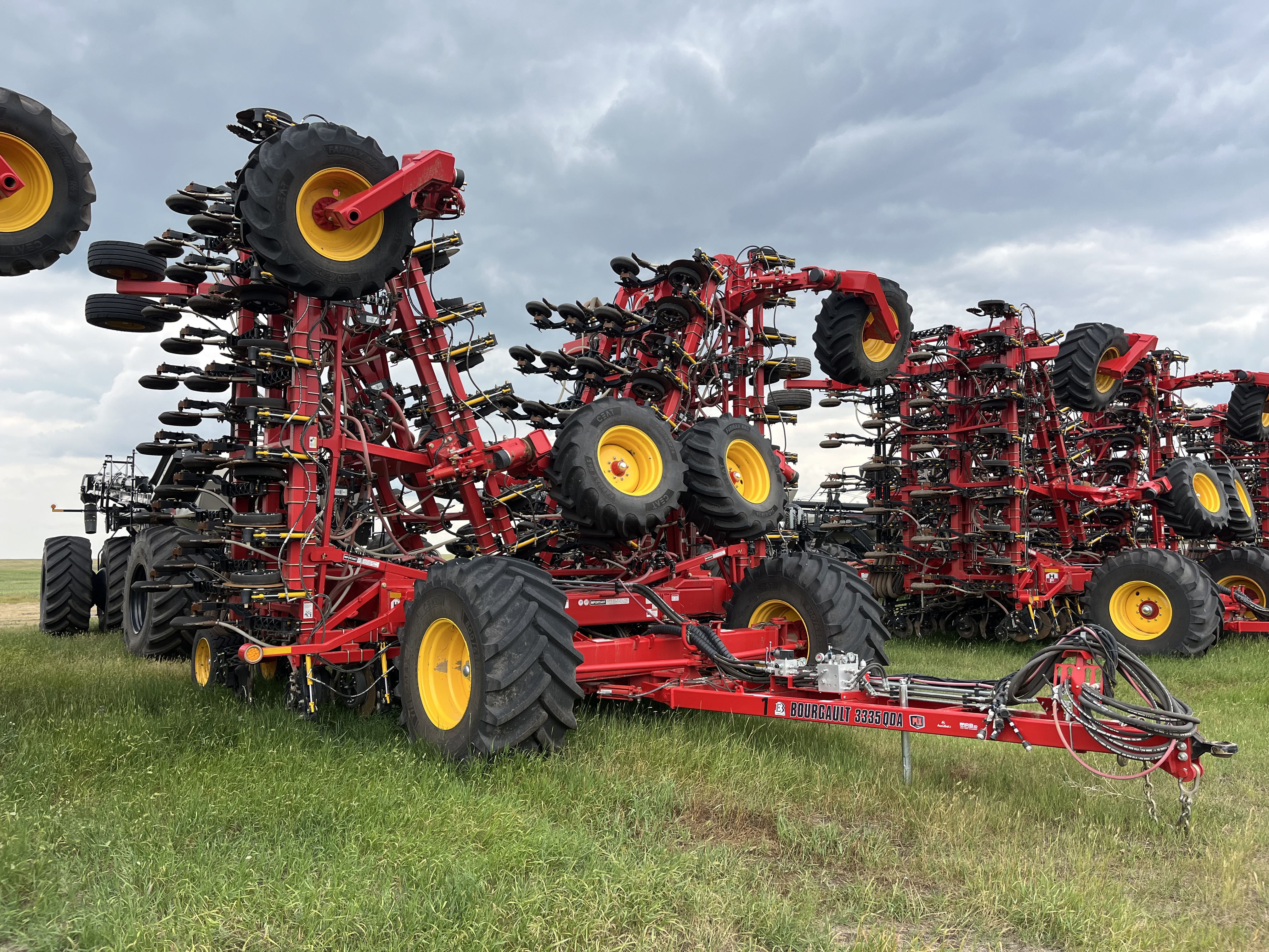 2025 Bourgault 3335QDA PLX MRB ID 76'10" w/ 9950 Air Drill