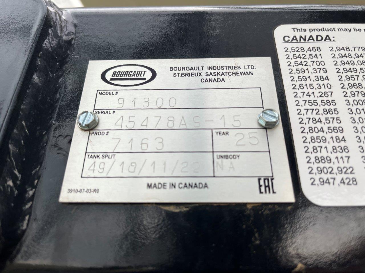 2025 Bourgault 3335QDA PLX MRB ID 76'10" w/ 91300 Air Drill