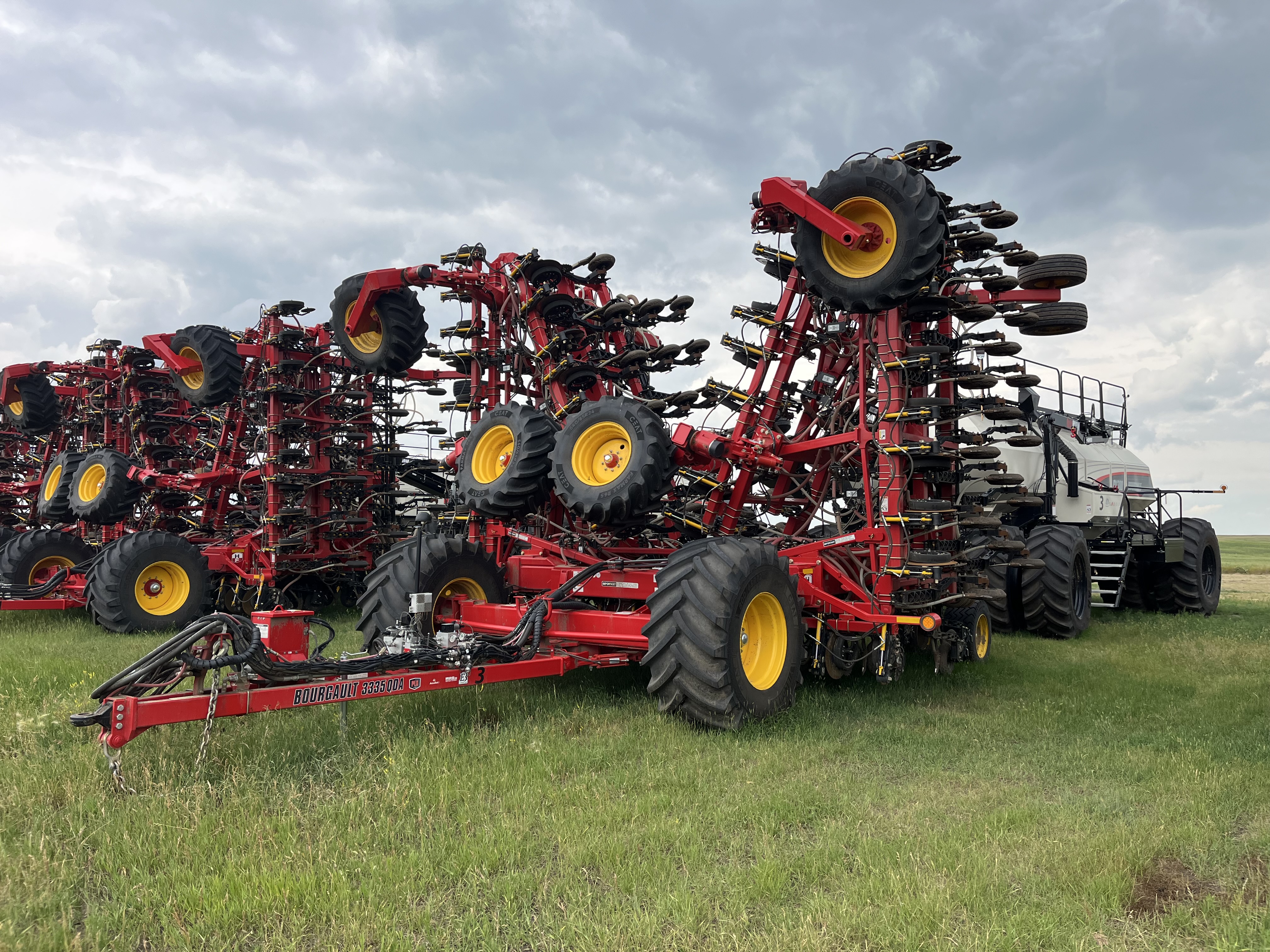 2025 Bourgault 3335QDA PLX MRB ID 76'10" w/ 91300 Air Drill