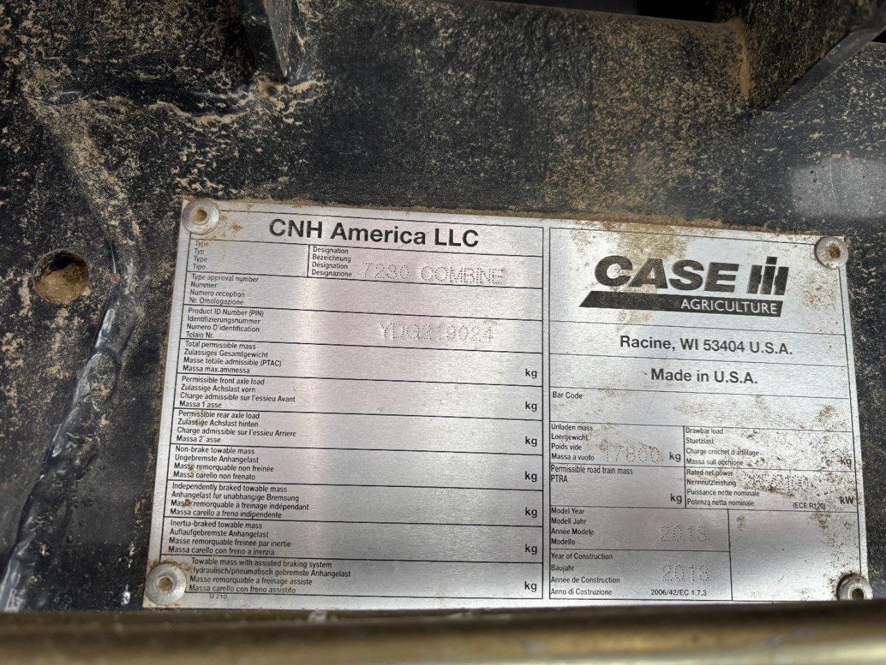 2013 Case IH 7230 Combine