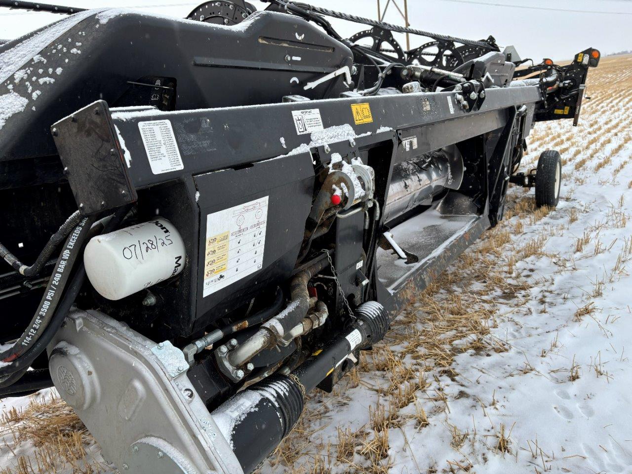 2018 MacDon FD140 DK CNH-6 Header Draper Flex