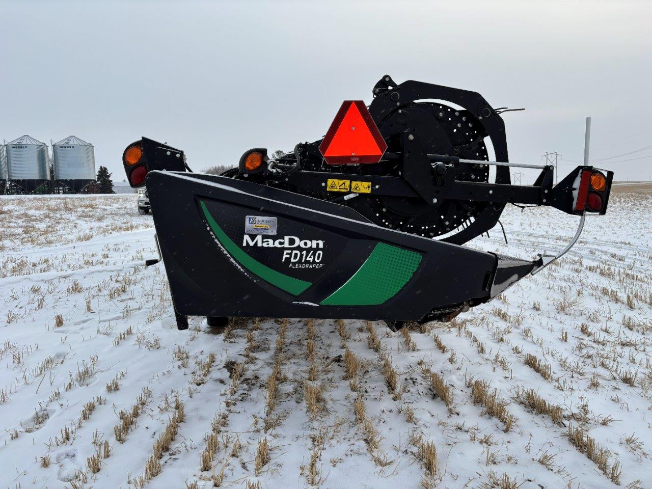 2018 MacDon FD140 DK CNH-6 Header Draper Flex